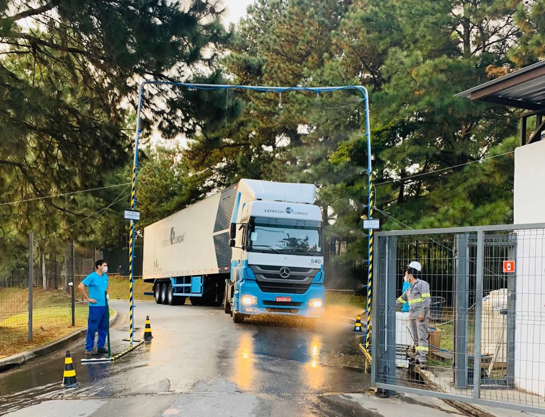 Desinfecção de Frotas